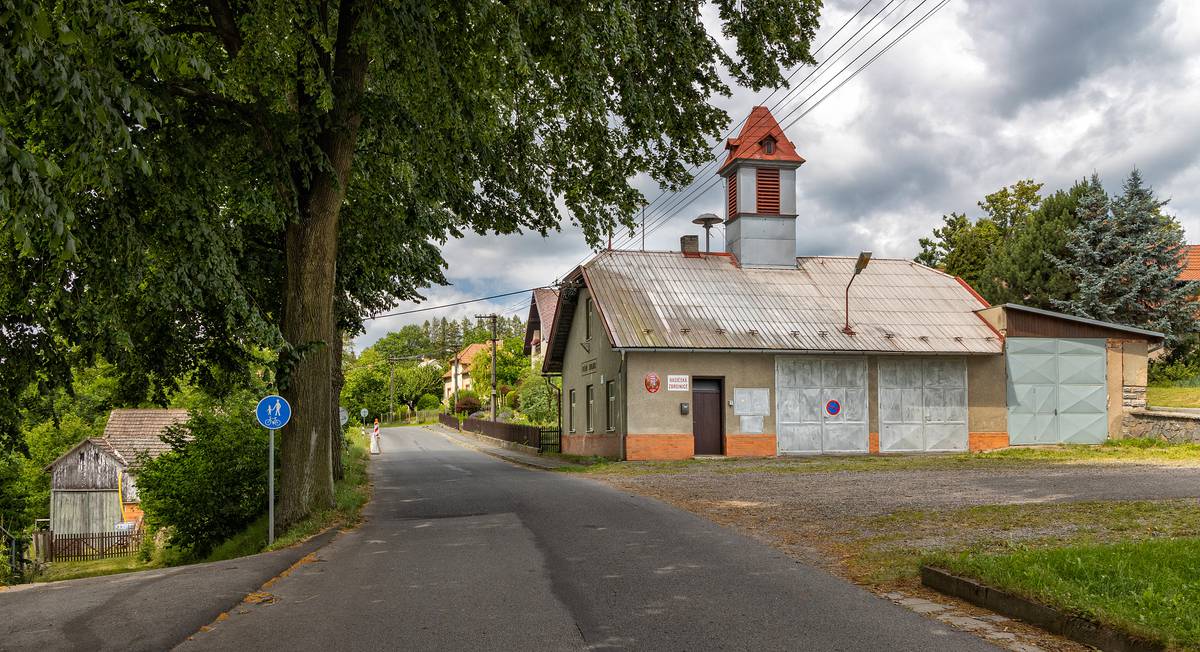 Stará hasičárna SDH Lubná
